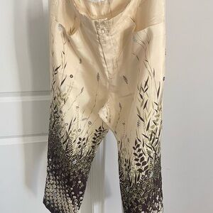 Vintage Anna Sui Silk Pants